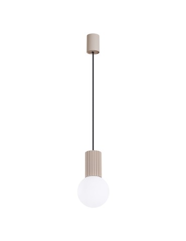 Sollux Lampa wisząca HALO 1 taupe SL.1744