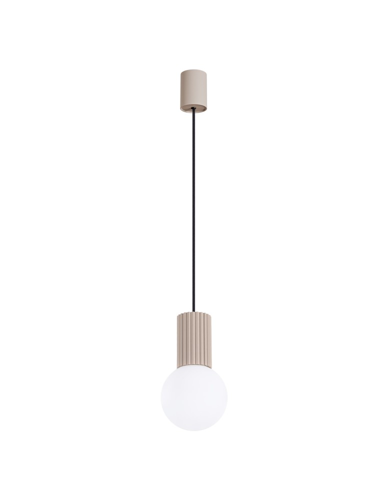 Sollux Lampa wisząca HALO 1 taupe SL.1744 Sollux Lampa wisząca HALO 1 taupe SL.1744