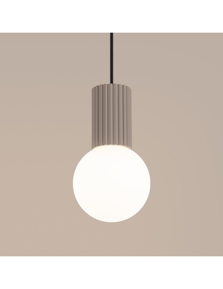 Sollux Lampa wisząca HALO 1 taupe SL.1744 Sollux Lampa wisząca HALO 1 taupe SL.1744