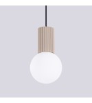 Sollux Lampa wisząca HALO 1 taupe SL.1744 Sollux Lampa wisząca HALO 1 taupe SL.1744