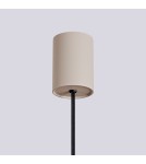 Sollux Lampa wisząca HALO 1 taupe SL.1744 Sollux Lampa wisząca HALO 1 taupe SL.1744