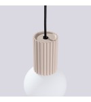 Sollux Lampa wisząca HALO 1 taupe SL.1744 Sollux Lampa wisząca HALO 1 taupe SL.1744