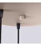 Sollux Lampa wisząca HALO 3P taupe SL.1745 Sollux Lampa wisząca HALO 3P taupe SL.1745