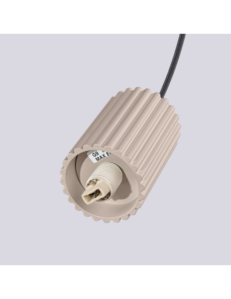 Sollux Lampa wisząca HALO 3P taupe SL.1745 Sollux Lampa wisząca HALO 3P taupe SL.1745