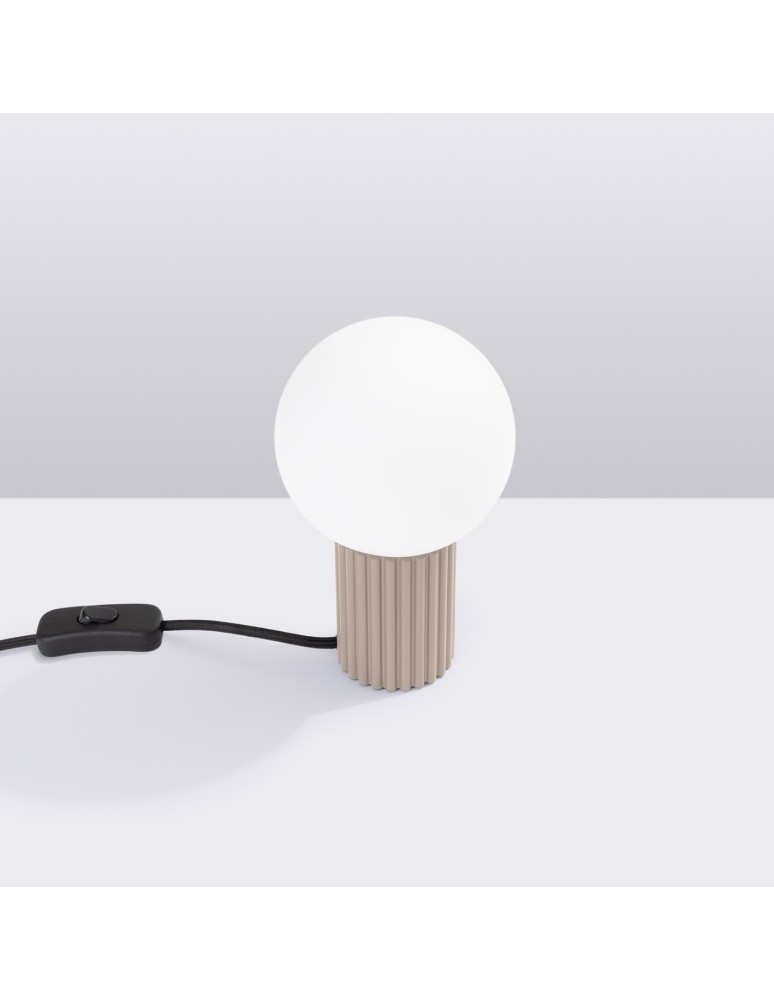 Sollux Lampa biurkowa HALO taupe SL.1746 Sollux Lampa biurkowa HALO taupe SL.1746