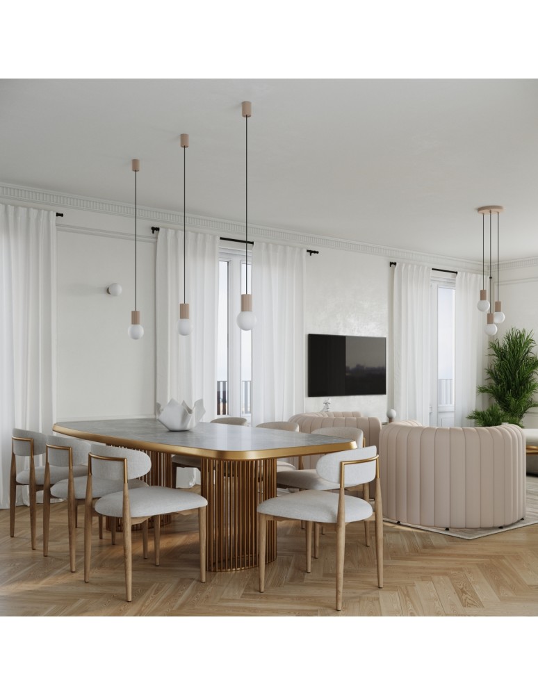Sollux Lampa biurkowa HALO taupe SL.1746 Sollux Lampa biurkowa HALO taupe SL.1746