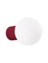 Sollux Kinkiet HALO burgund IP44 SL.1747