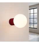Kinkiety kule - Sollux Kinkiet HALO burgund IP44 SL.1747 - product 3
