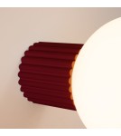 Kinkiety kule - Sollux Kinkiet HALO burgund IP44 SL.1747 - product 4