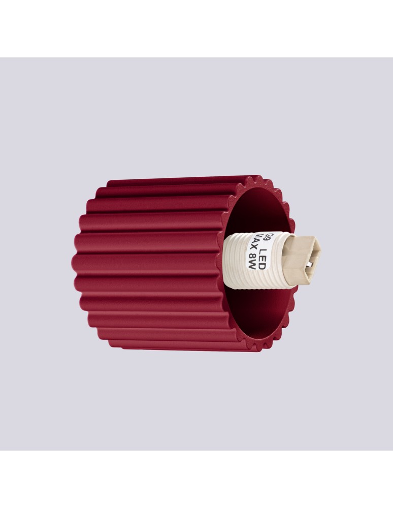 Sollux Kinkiet HALO burgund IP44 SL.1747
