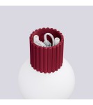 Kinkiety kule - Sollux Kinkiet HALO burgund IP44 SL.1747 - product 7