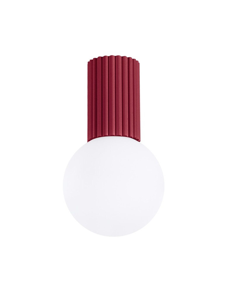 Sollux Plafon HALO burgund IP44 SL.1748 Sollux Plafon HALO burgund IP44 SL.1748