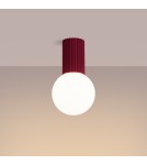 Sollux Plafon HALO burgund IP44 SL.1748 Sollux Plafon HALO burgund IP44 SL.1748