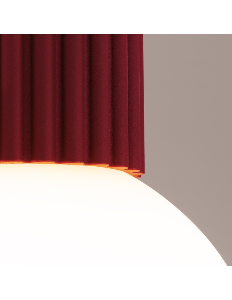 Sollux Plafon HALO burgund IP44 SL.1748 Sollux Plafon HALO burgund IP44 SL.1748
