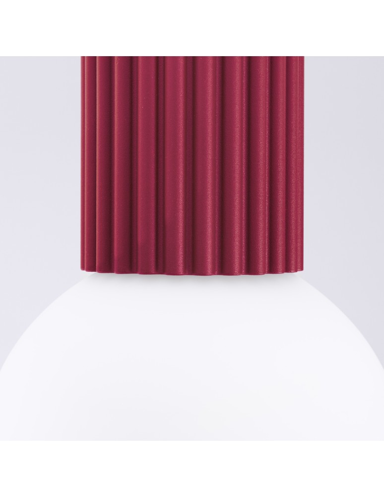 Sollux Plafon HALO burgund IP44 SL.1748 Sollux Plafon HALO burgund IP44 SL.1748