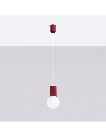 Sollux Lampa wisząca HALO 1 burgund SL.1749 - produkt 2