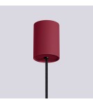 Sollux Lampa wisząca HALO 1 burgund SL.1749 Sollux Lampa wisząca HALO 1 burgund SL.1749