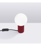 Sollux Lampa biurkowa HALO burgund SL.1751 Sollux Lampa biurkowa HALO burgund SL.1751