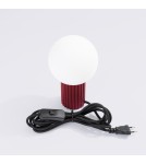 Sollux Lampa biurkowa HALO burgund SL.1751 Sollux Lampa biurkowa HALO burgund SL.1751