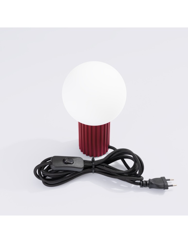 Sollux Lampa biurkowa HALO burgund SL.1751 Sollux Lampa biurkowa HALO burgund SL.1751