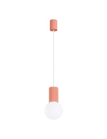 Sollux Lampa wisząca HALO 1 brzoskwiniowa SL.1754