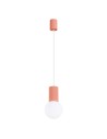 Sollux Lampa wisząca HALO 1 brzoskwiniowa SL.1754