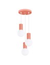 Sollux Lampa wisząca HALO 3P brzoskwiniowa SL.1755