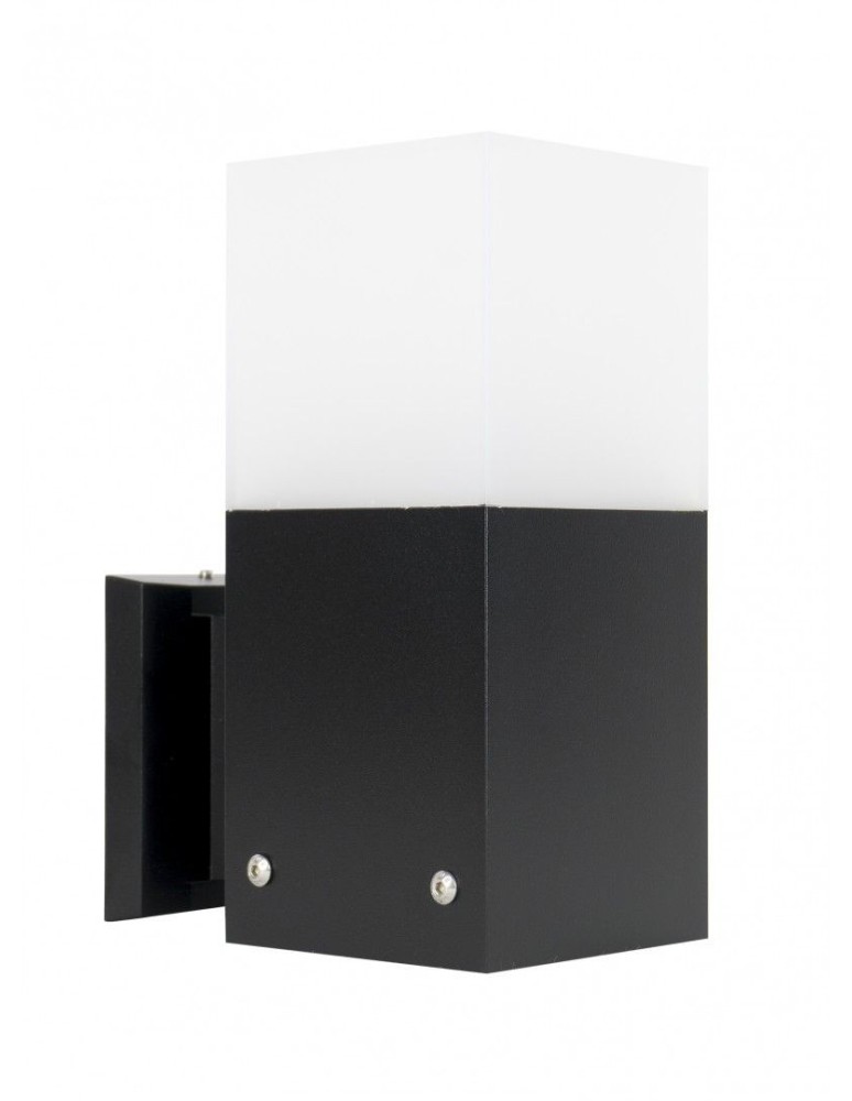 Kinkiety zewnętrzne - SU-MA CUBE MAX 1x20W E27 230V Czarny CB-MAX K BL Kinkiet - produkt kolory-swiatla.pl 1