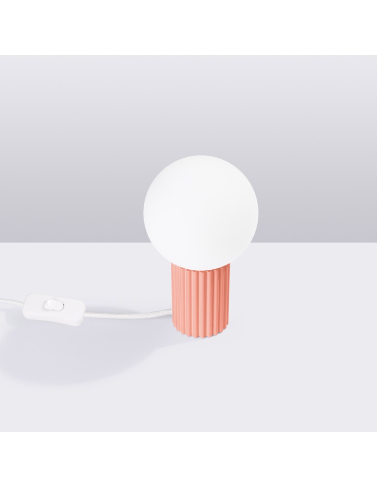 Sollux Lampa biurkowa HALO brzoskwiniowa SL.1756 Sollux Lampa biurkowa HALO brzoskwiniowa SL.1756