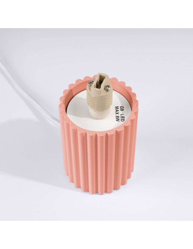 Sollux Lampa biurkowa HALO brzoskwiniowa SL.1756 Sollux Lampa biurkowa HALO brzoskwiniowa SL.1756