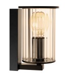 Kinkiety zewnętrzne - Argon NORFOLK 8748 kinkiet ogrodowy 1 pł. czarny + transparentny E27 (nie zawiera źródła światła) / 230V aluminium lakiero - product 3