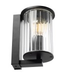 Kinkiety zewnętrzne - Argon NORFOLK 8748 kinkiet ogrodowy 1 pł. czarny + transparentny E27 (nie zawiera źródła światła) / 230V aluminium lakiero - product 4