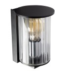 Kinkiety zewnętrzne - Argon NORFOLK 8748 kinkiet ogrodowy 1 pł. czarny + transparentny E27 (nie zawiera źródła światła) / 230V aluminium lakiero - product 5