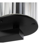 Kinkiety zewnętrzne - Argon NORFOLK 8748 kinkiet ogrodowy 1 pł. czarny + transparentny E27 (nie zawiera źródła światła) / 230V aluminium lakiero - product 6