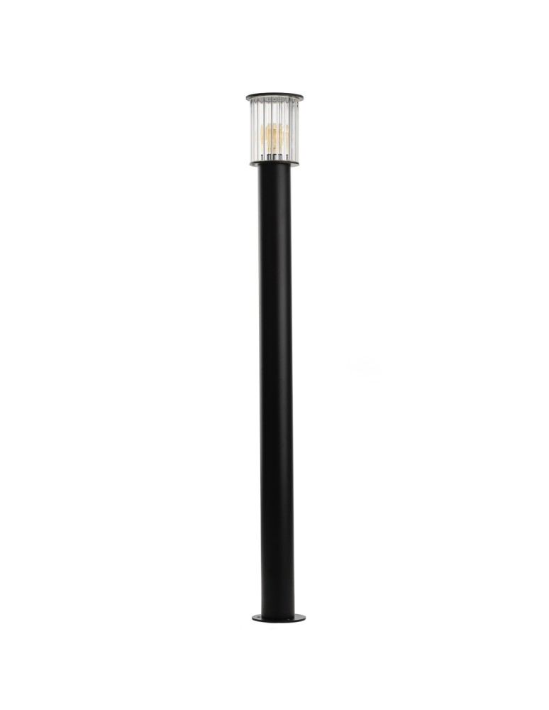 Argon NORFOLK 8750 lampa ogrodowa stojąca 1 pł., duża, czarny + transparentny E27 (nie zawiera źródła światła) / 230V al Argon NORFOLK 8750 lampa ogrodowa stojąca 1 pł., duża, czarny + transparentny E27 (nie zawiera źródła światła) / 230V al