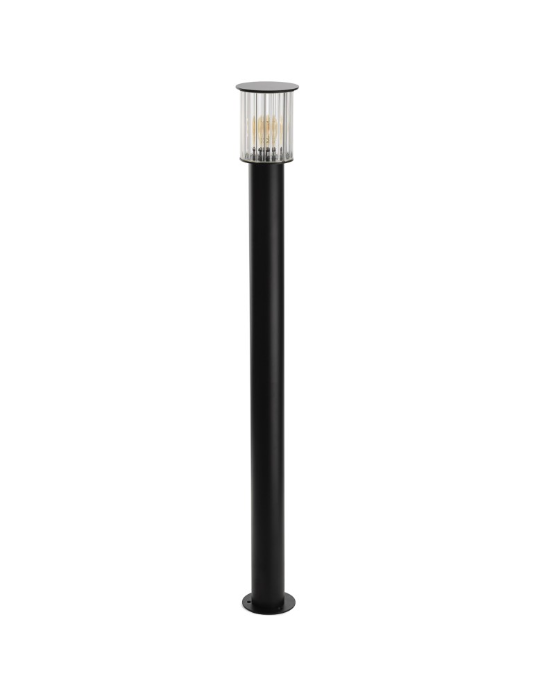 Argon NORFOLK 8750 lampa ogrodowa stojąca 1 pł., duża, czarny + transparentny E27 (nie zawiera źródła światła) / 230V al Argon NORFOLK 8750 lampa ogrodowa stojąca 1 pł., duża, czarny + transparentny E27 (nie zawiera źródła światła) / 230V al