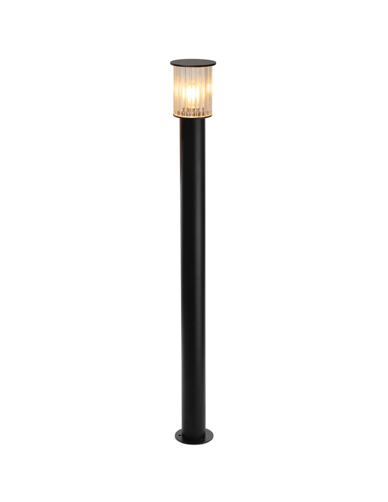 Argon NORFOLK 8750 lampa ogrodowa stojąca 1 pł., duża, czarny + transparentny E27 (nie zawiera źródła światła) / 230V al Argon NORFOLK 8750 lampa ogrodowa stojąca 1 pł., duża, czarny + transparentny E27 (nie zawiera źródła światła) / 230V al