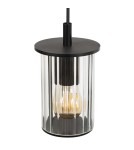 Lampy zewnętrzne wiszące - Argon NORFOLK 8751 lampa wisząca ogrodowa 1 pł., czarny + transparentny E27 (nie zawiera źródła światła) / 230V aluminium - product 3