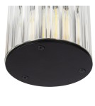 Lampy zewnętrzne wiszące - Argon NORFOLK 8751 lampa wisząca ogrodowa 1 pł., czarny + transparentny E27 (nie zawiera źródła światła) / 230V aluminium - product 4