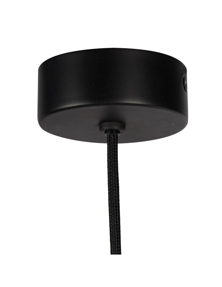 Argon NORFOLK 8751 lampa wisząca ogrodowa 1 pł., czarny + transparentny E27 (nie zawiera źródła światła) / 230V aluminium