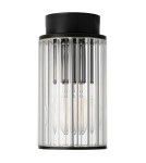Lampy zewnętrzne sufitowe - Argon NORFOLK 8773 plafon 1 pł., czarny + transparentny E27 (nie zawiera źródła światła) / 230V aluminium lakierowane, szk - product 3