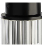 Lampy zewnętrzne sufitowe - Argon NORFOLK 8773 plafon 1 pł., czarny + transparentny E27 (nie zawiera źródła światła) / 230V aluminium lakierowane, szk - product 5