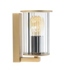 Kinkiety zewnętrzne - Argon NORFOLK 8752 kinkiet ogrodowy 1 pł., złoty + transparentny E27 (nie zawiera źródła światła) / 230V aluminium lakier - product 1