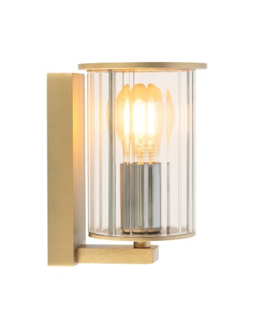 Argon NORFOLK 8752 kinkiet ogrodowy 1 pł., złoty + transparentny E27 (nie zawiera źródła światła) / 230V aluminium lakier - produkt 2