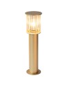 Argon NORFOLK 8753 lampa ogrodowa stojąca 1 pł., mała, złoty + transparentny E27 (nie zawiera źródła światła) / 230V al
