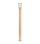 Lampy ogrodowe stojące - Argon NORFOLK 8754 lampa ogrodowa stojąca 1 pł., duża, złoty + transparentny E27 (nie zawiera źródła światła) / 230V al - product 1