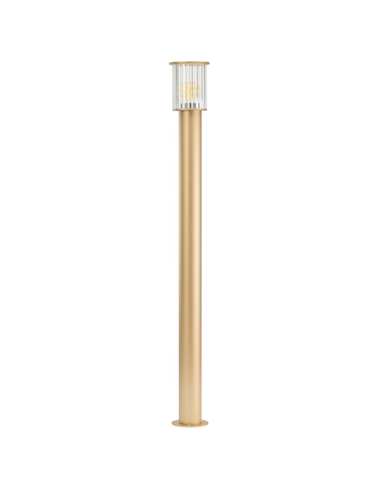 Argon NORFOLK 8754 lampa ogrodowa stojąca 1 pł., duża, złoty + transparentny E27 (nie zawiera źródła światła) / 230V al