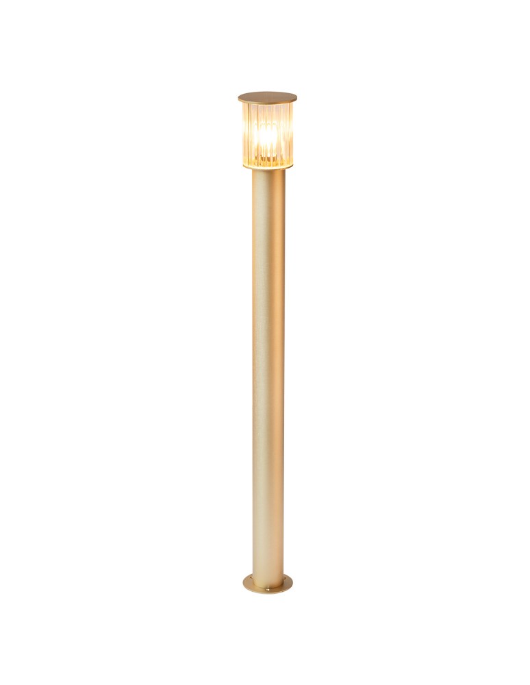 Argon NORFOLK 8754 lampa ogrodowa stojąca 1 pł., duża, złoty + transparentny E27 (nie zawiera źródła światła) / 230V al