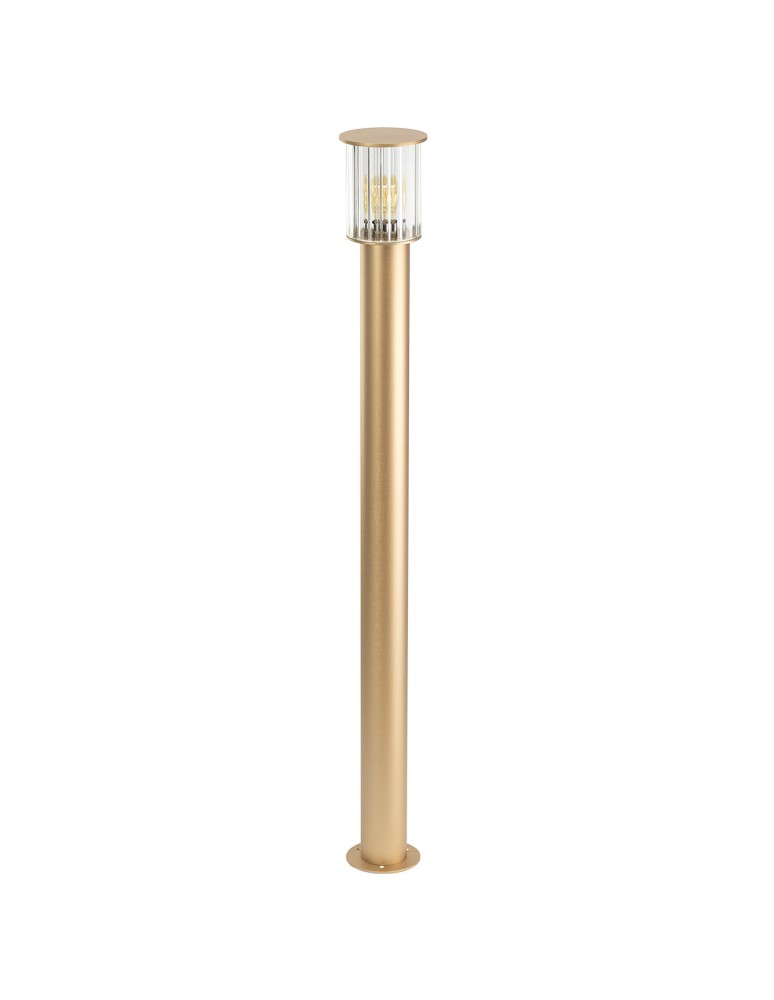 Argon NORFOLK 8754 lampa ogrodowa stojąca 1 pł., duża, złoty + transparentny E27 (nie zawiera źródła światła) / 230V al