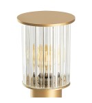 Lampy ogrodowe stojące - Argon NORFOLK 8754 lampa ogrodowa stojąca 1 pł., duża, złoty + transparentny E27 (nie zawiera źródła światła) / 230V al - product 4